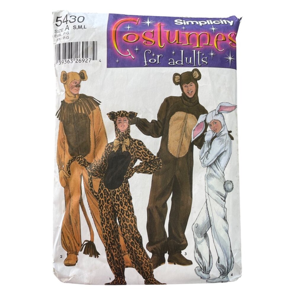 Simplicity 5430 Sewing Pattern Size Small-Large A… - image 1